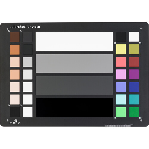 کالر چارت ویدئو کلاسیک Calibrite مدل ColorChecker Video CCVWB